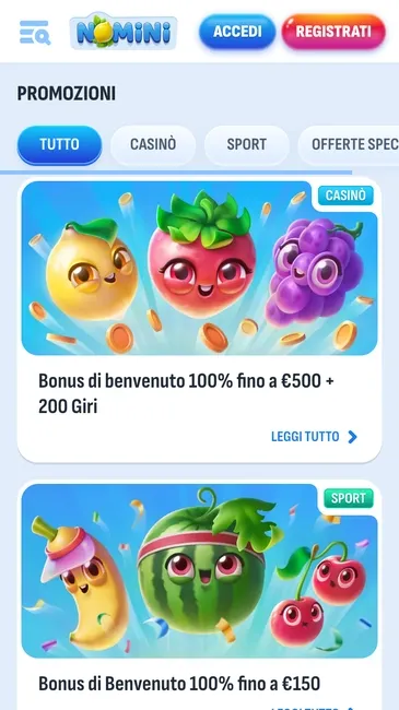 Nomini Bonus